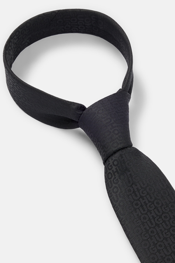 TIE HUGO - 001 BLACK